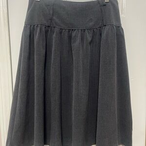 Worthington Charcoal A-Line Skirt